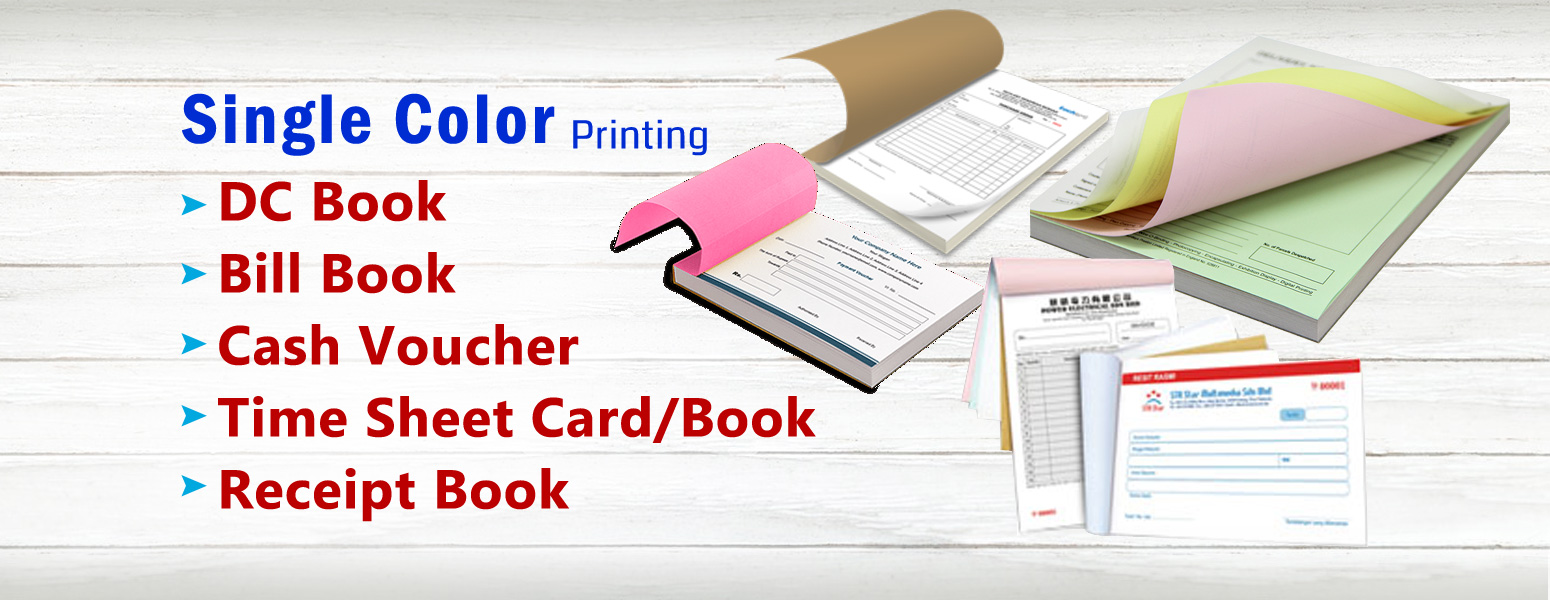 Bill Book Printing Service in kanchipuram